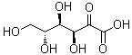 D-阿拉伯-2-己酮糖酸分子结构 (CAS 669-90-9)