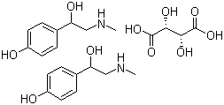 酒石酸辛弗林分子结构 (CAS 67-04-9)