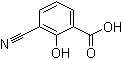 3-氰基-2-羟基苯甲酸分子结构 (CAS 67127-84-8)