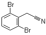 structure of CAS# 67197-53-9, 2,6-Dibromophenylacetonitrile