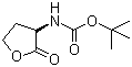 (R)-tert-Butyl 2-oxotetrahydrofuran-3-ylcarbamate molecular structure (CAS 67198-86-1)