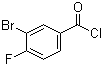 结构式 CAS# 672-75-3, 3-溴-4-氟苯甲酰氯