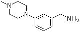 1-[3-(4-Methylpiperazin-1-yl)phenyl]methanamine molecular structure (CAS 672325-37-0)