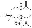 10(14)-Cadinene-4,5-diol molecular structure (CAS 672336-50-4)