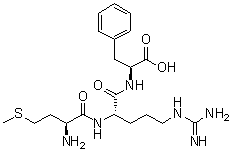L-Methionyl-L-arginyl-L-phenylalanine molecular structure (CAS 67368-25-6)