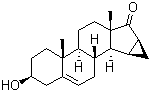 15,16-Dihydro-3-hydroxy-3'H-cycloprop[15,16]androsta-5,15-dien-17-one molecular structure (CAS 67372-65-0)
