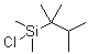 Dimethylthexylsilyl chloride molecular structure (CAS 67373-56-2)