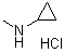 N-Methylcyclopropanamine hydrochloride molecular structure (CAS 67376-94-7)