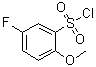 5-Fluoro-2-methoxybenzenesulfonyl chloride molecular structure (CAS 67475-56-3)
