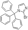 2-Bromo-1-trityl-1H-imidazole molecular structure (CAS 67478-47-1)