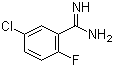 结构式 CAS# 674793-32-9, 5-氯-2-氟苯甲脒