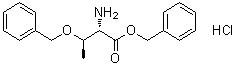 O-(Phenylmethyl)-L-threonine phenylmethyl ester hydrochloride molecular structure (CAS 67580-86-3)