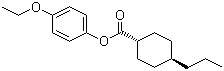 4-Ethoxyphenyl trans-4-propylcyclohexanecarboxylate molecular structure (CAS 67589-39-3)