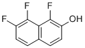 1,7,8-Trifluoronaphthalen-2-ol molecular structure (CAS 676545-61-2)