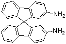 结构式 CAS# 67665-45-6, 9,9'-螺二[9H-芴]-2,2'-二胺