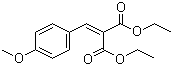 结构式 CAS# 6768-23-6, 4-甲氧基亚苄基丙二酸二乙酯