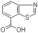 7-Benzothiazolecarboxylic acid molecular structure (CAS 677304-83-5)