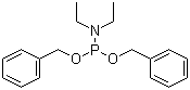 Dibenzyl N,N-diethylphosphoramidite molecular structure (CAS 67746-43-4)