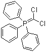 Dichloromethylenetriphenylphosphorane molecular structure (CAS 6779-08-4)
