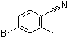 4-Bromo-2-methylbenzonitrile molecular structure (CAS 67832-11-5)