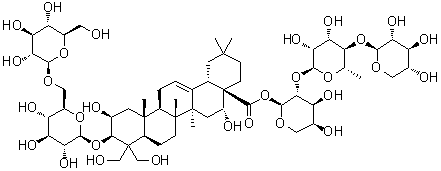 Deapioplatycodin D3 molecular structure (CAS 67884-05-3)