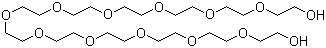 structure of CAS# 6790-09-6, Dodecaethylene glycol;3,6,9,12,15,18,21,24,27,30,33-Undecaoxapentatriacontane-1,35-diol