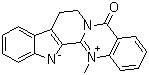 Dehydroevodiamine molecular structure (CAS 67909-49-3)