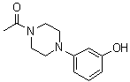 3-[4-(Acetyl)piperazin-1-yl]phenol molecular structure (CAS 67915-02-0)