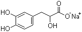 Sodium danshensu molecular structure (CAS 67920-52-9)
