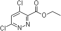 4,6-Dichloropyridazine-3-carboxylic acid ethyl ester molecular structure (CAS 679406-03-2)