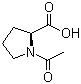 structure of CAS# 68-95-1, N-Acetyl-L-proline