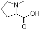 1-Methylproline molecular structure (CAS 68078-09-1)