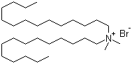 双十四烷基二甲基溴化铵分子结构 (CAS 68105-02-2)
