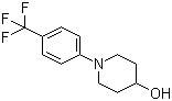 1-(4-Trifluoromethylphenyl)piperidin-4-ol molecular structure (CAS 681508-70-3)