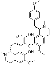 异莲心碱分子结构 (CAS 6817-41-0)