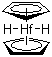 结构式 CAS# 68183-87-9, 双(环戊二烯)二氢铪