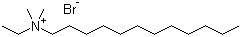 Dodecylethyldimethylammonium bromide molecular structure (CAS 68207-00-1)