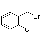 2-氯-6-氟溴化苄分子结构 (CAS 68220-26-8)