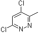 3,5-Dichloro-6-methylpyridazine molecular structure (CAS 68240-43-7)