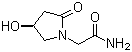 结构式 CAS# 68252-28-8, (R)-奥拉西坦; (R)-4-羟基-2-氧代-1-吡咯烷乙酰胺