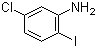 structure of CAS# 6828-35-9, 5-Chloro-2-iodoaniline
