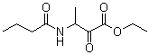 3-(丁酰氨基)-2-氧代丁酸乙酯分子结构 (CAS 68282-26-8)