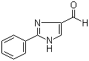 structure of CAS# 68282-47-3, 2-Phenyl-1H-imidazole-4-carboxaldehyde;2-Phenyl-1H-imidazole-5-carboxaldehyde; 2-Phenyl-3H-imidazole-4-carboxaldehyde; 2-Phenyl-4-formylimidazole; 2-Phenyl-4-imidazolecarboxaldehyde; 4-Formyl-2-phenylimidazole