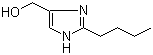 structure of CAS# 68283-19-2, 2-Butyl-5-hydroxymethylimidazole;(2-Butyl-1H-imidazol-4-yl)methanol