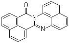 structure of CAS# 6829-22-7, Solvent Red 179;14H-Perimidino[2,1-a]benz[de]isoquinolin-14-one; C.I. 564150