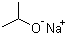 异丙醇钠分子结构 (CAS 683-60-3)