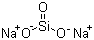 Sodium metasilicate molecular structure (CAS 6834-92-0)