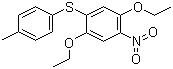 2,5-Diethoxy-4-((4-methylphenyl)thio)nitrobenzene molecular structure (CAS 68400-47-5)