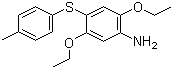 2,5-Diethoxy-4-((4-methylphenyl)thio)aniline molecular structure (CAS 68400-48-6)
