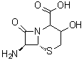 7-氨基-3-羟基头孢烷-4-羧酸分子结构 (CAS 68403-70-3)